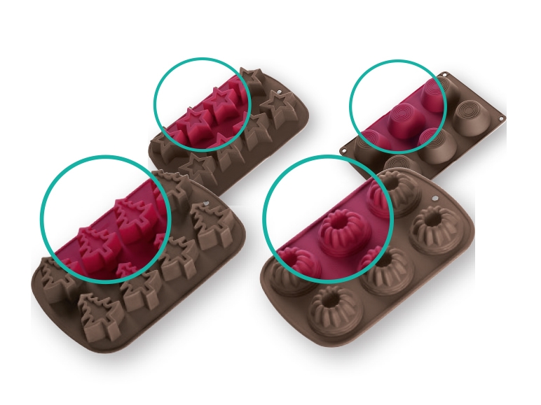 Ernesto(R) Silicone Muffin Baking Tray