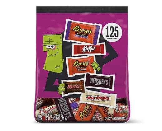 Hershey's Chocolate Minis Assortment 125pc