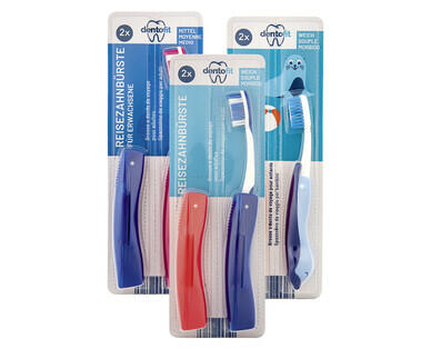 DENTOFIT 
 BROSSE À DENTS DE VOYAGE