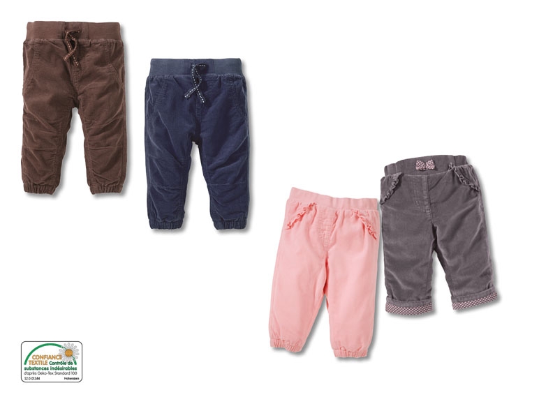 Pantalon en velours/ velours côtelé