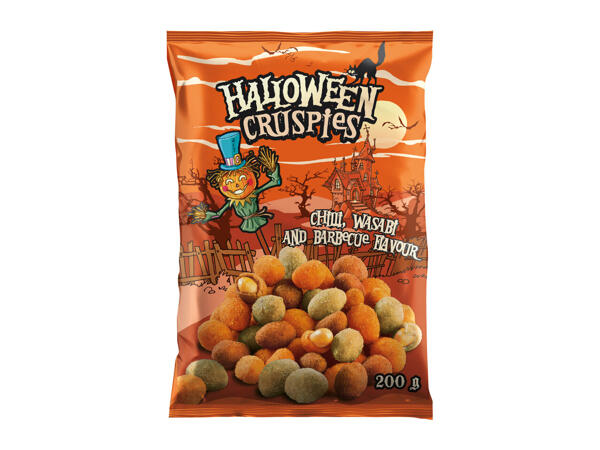 Halloween Chilli, Wasabi & BBQ flavour Cruspies