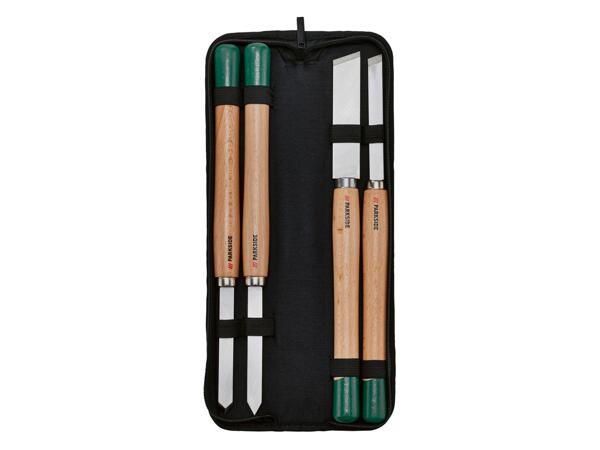 Chisel set, wood carving set or wood turning tool set
