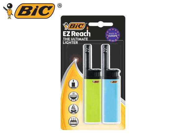 BIC EZ Reach Lighter - 2 Pack