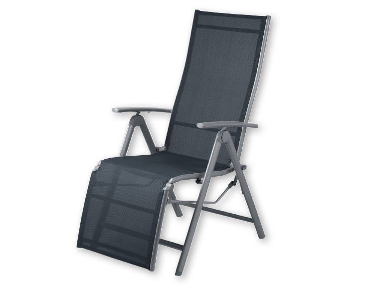 FLORABEST(R) Aluminium Recliner 58.5 x 112 x 71.5cm