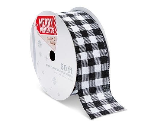 Merry Moments 
 1.5" or 2.5" Wire Fabric Premium Ribbon