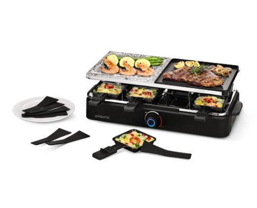 Ambiano 
 Electric Raclette Grill or Fondue Set