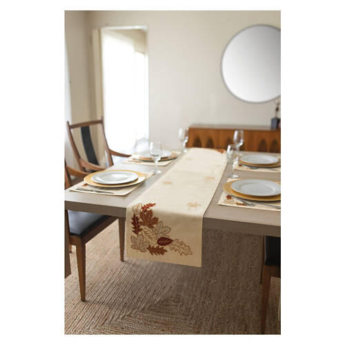 14" x 72" Table Runner - Autumn Leaves