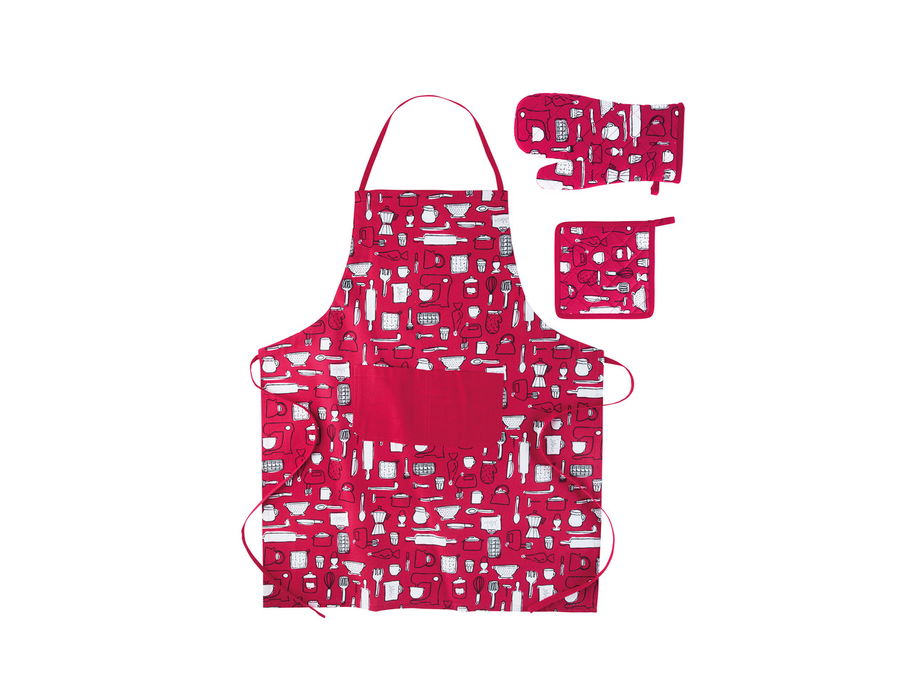 Meradiso Apron and Gloves Set1