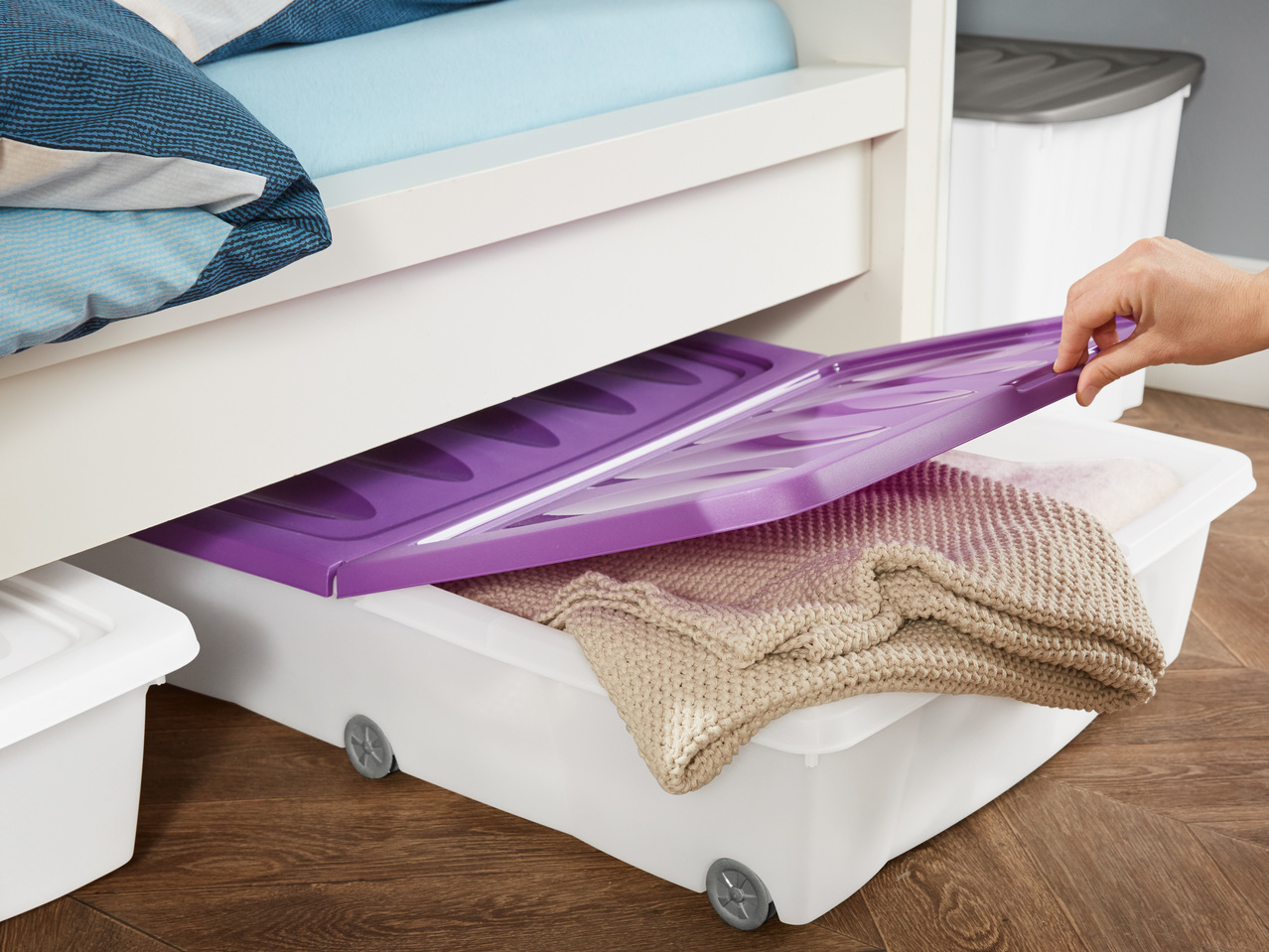 CASSETTI(R) Unterbett-Rollenbox