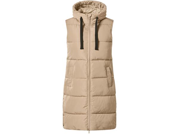 Ladies' Longline Padded Gilet