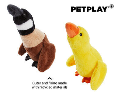 Honking Game Bird Plush Dog Toy