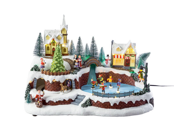 Animated Christmas Scene