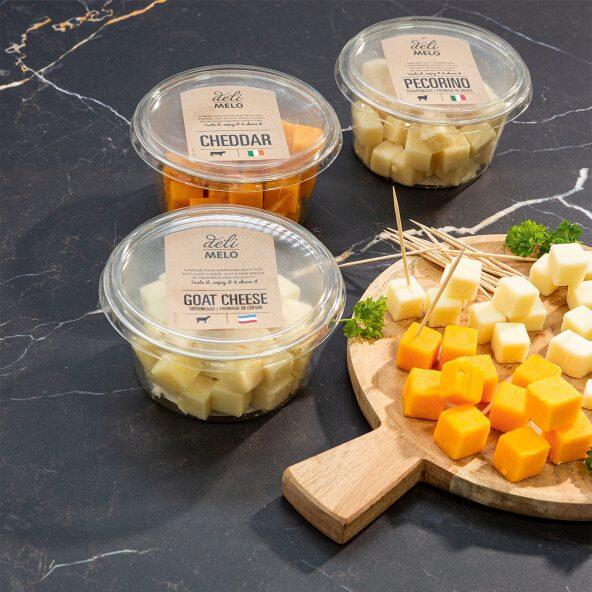 DELI MELO(R) 				Premium kaasblokjes