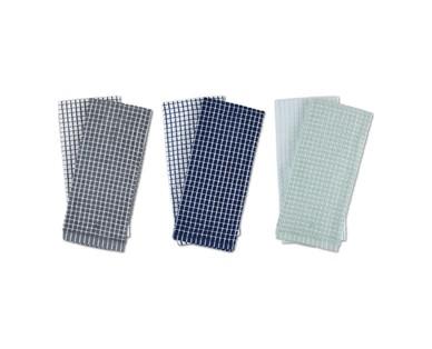Huntington Home 2 Pk Kitchen Towels, 6 Pk Dishcloths or 2 Pk Pot Holder/Oven Mitt