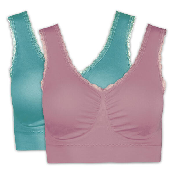 Seamless-BH mit Spitze 2er-Pack