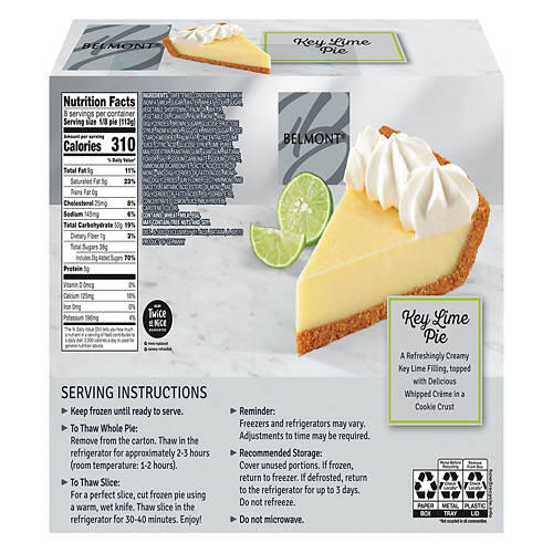 Key Lime Pie, 32 oz