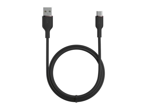 Tronic 1m USB 2.0 Type-A to USB Type-C Charging & Data Transfer Cable - Black
