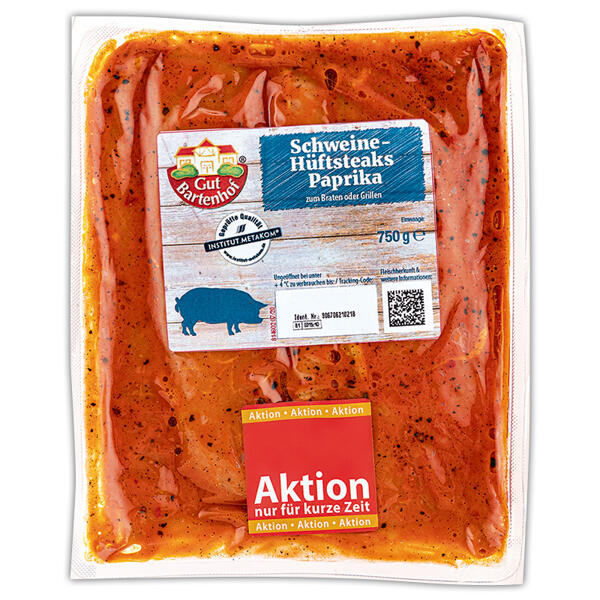 Schweine-Hüftsteaks