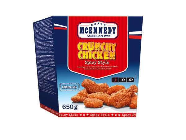 Crunchy chicken bucket
