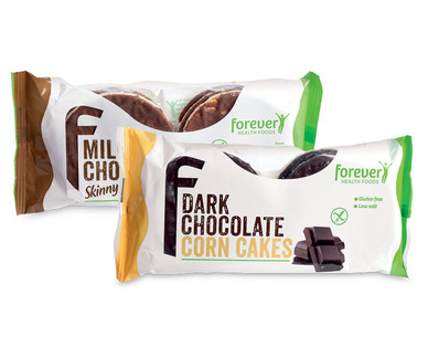 Gluten Free Milk/Dark Chocolate Corn Cakes