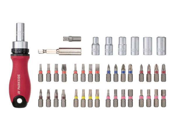 Parkside Precision Socket & Spanner Set - 27 Piece Set