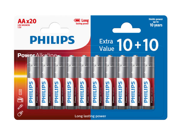 PHILIPS(R) Batterier