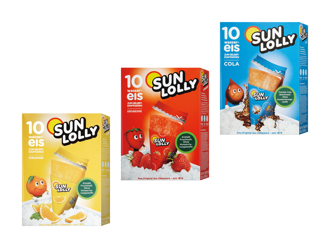 Sucette glacée Sun lolly