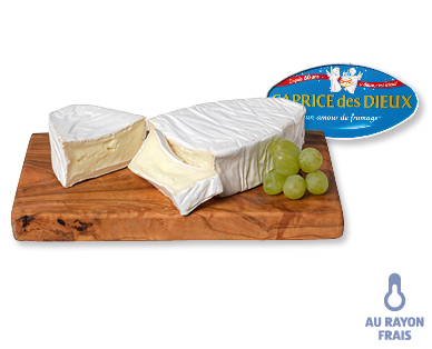 Fromage crémeux français à pâte molle CAPRICE DES DIEUX