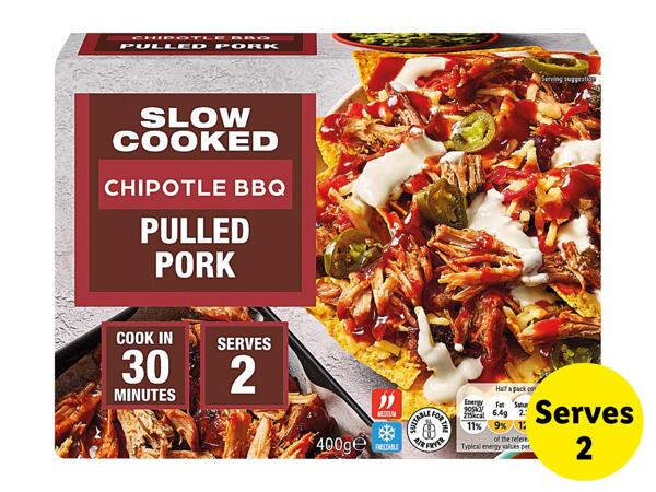 Slow Cooked Chipotle BBQ Pulled Pork