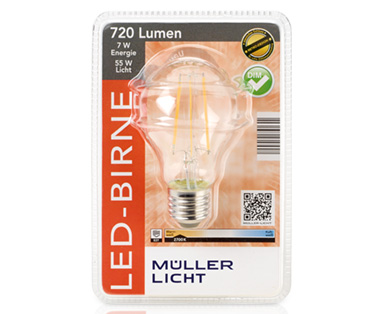 MÜLLER-LICHT LED-Design Glasserie Birne, dimmbar
