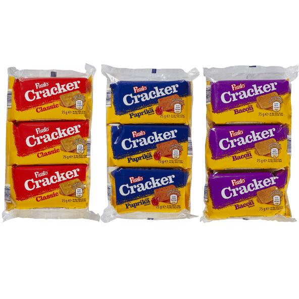 PIRATO(R) Crackers, 3-pack