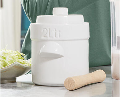 Fermentation Crock Jar 2L Kit