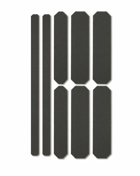 Black Stick-On Reflective Strips