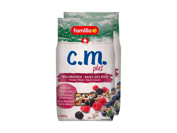 Muesli aux baies des bois c.m. plus familia