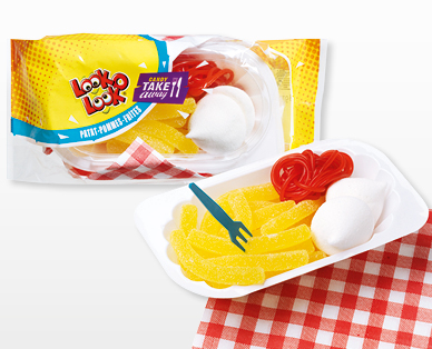 Caramelle gommose alla frutta a forma di patatine LOOK O LOOK(R)