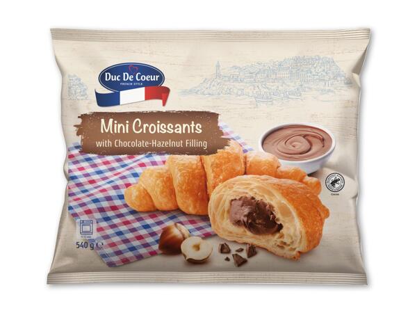 Minicroissanter med fyld