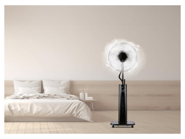 SILVERCREST(R) Stojanový ventilátor s funkcí rozprašování mlhy SSVS 70 C3