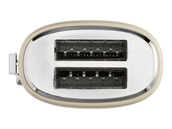 Silvercrest Beige 2-Slice Toaster