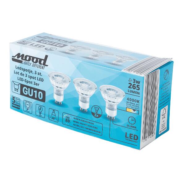 LED-Spots, 3 St.