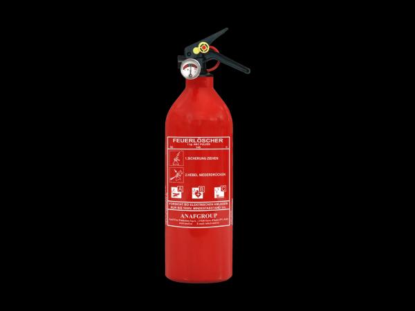 Pulver-Feuerlöscher, 1 kg