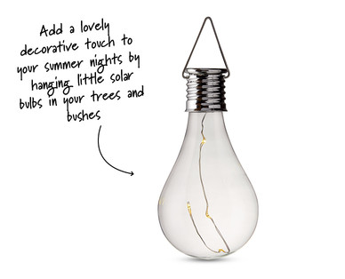 Solar Hanging Light Bulb
