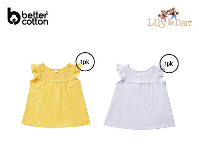 Children's Cotton Tee 2pk or Top 1pk