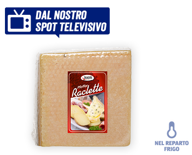 Raclette con pepe, ¼ di forma DUO'R