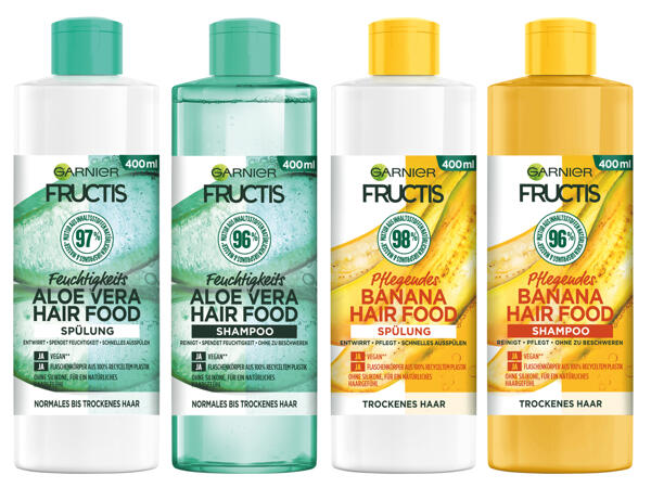 Garnier Fructis Shampoo oder Spülung