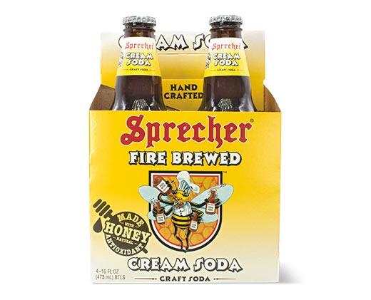 Sprecher Root Beer or Cream Soda 4pk
