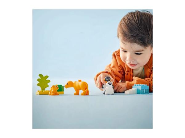 LEGO(R) Duplo Wild Animal Families: Penguins & Lions Play Set