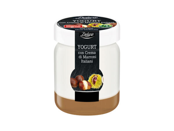 Yogurt with Chestnut Cream