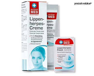 Traitement de l'herpès labial ACTIVE MED
