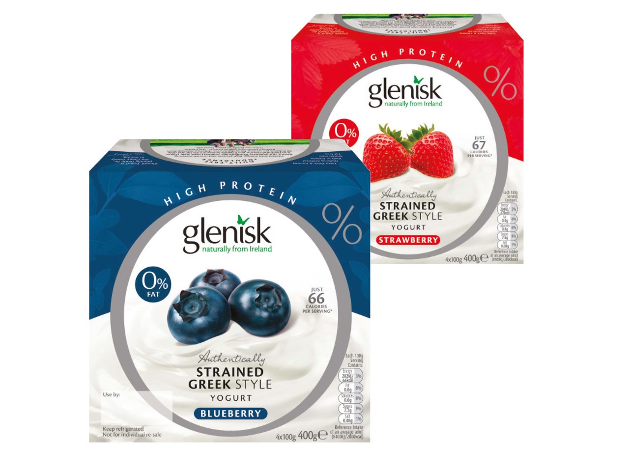 Glenisk Fat Free Greek Yogurt