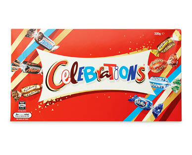 Celebrations 320g or Maltesers 400g Gift Boxes